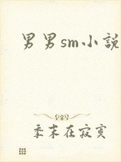 男男sm小说