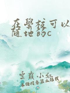 在学校可以随时随地的c