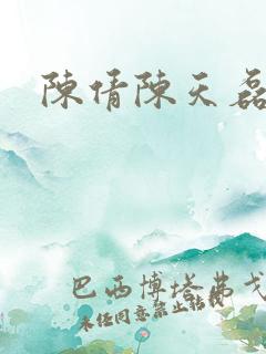 陈倩陈天磊小说