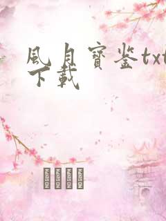 风月宝鉴txt下载