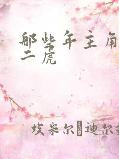 那些年主角是贾二虎