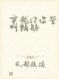 穿越s7你管这叫辅助