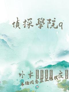 侦探学院q