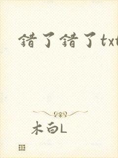 错了错了txt