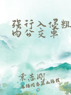 强行入侵粗暴h肉公交车