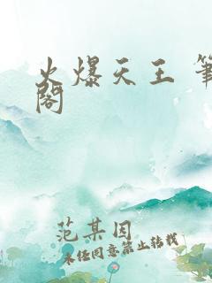 火爆天王 笔趣阁