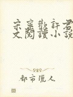 宋宁欢许君澈全文阅读小说