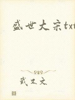 盛世大宋txt