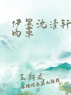 伊墨沈清轩人蛇肉车