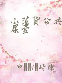 小荡货公共精厕尿壶