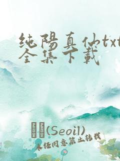 纯阳真仙txt全集下载