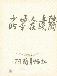 少妇人妻陈艳105章在线阅读