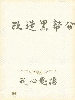 改造黑帮公主