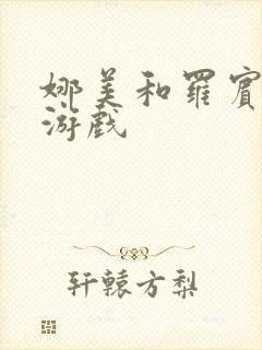 娜美和罗宾h小游戏