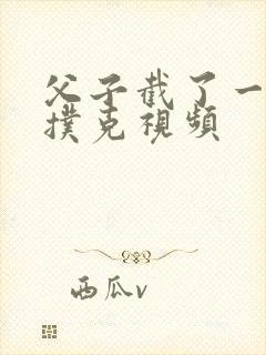 父子截了一段打扑克视频