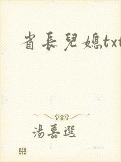省长儿媳txt