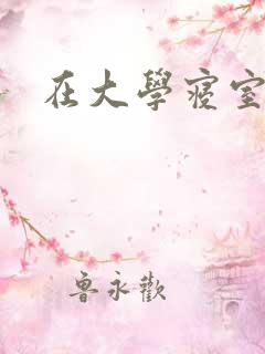 在大学寝室里做