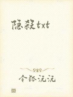 隐杀txt