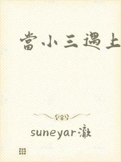 当小三遇上小四