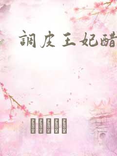 调皮王妃醋王爷