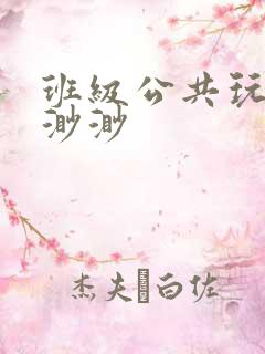 班级公共玩具叶渺渺