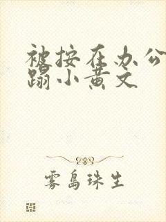 被按在办公室糟蹋小黄文