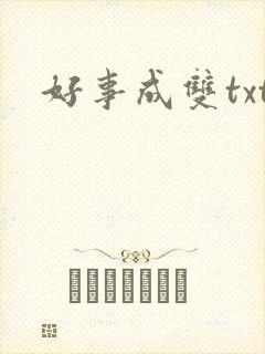 好事成双txt