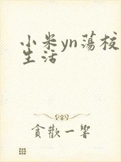小米yn荡校园生活