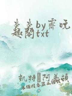 炎炎by霁晚笔趣阁txt