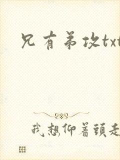 兄有弟攻txt