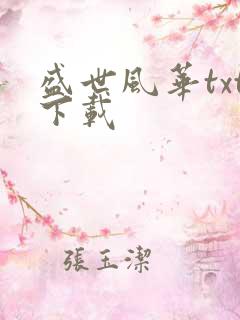 盛世风华txt下载