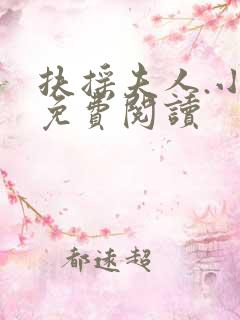 扶摇夫人.小说免费阅读