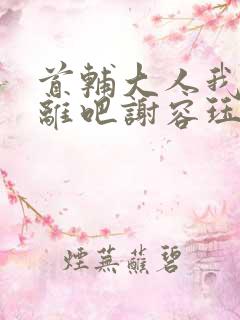 首辅大人我们和离吧谢容珏