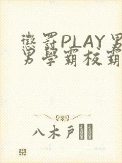 惩罚PLAY男男学霸校霸