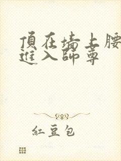 顶在墙上腰一沉进入师尊