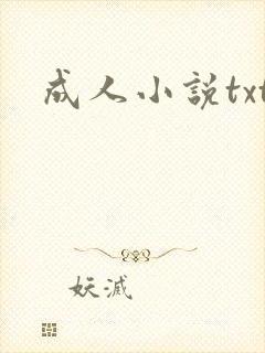 成人小说txt