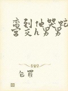 脔到他哭蛇双根宫交h男男