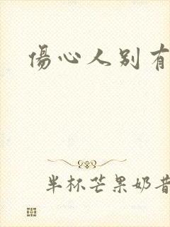 伤心人别有怀抱