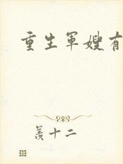 重生军嫂有空间