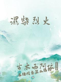 湿柴烈火