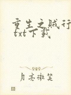 重生之贼行天下 txt下载