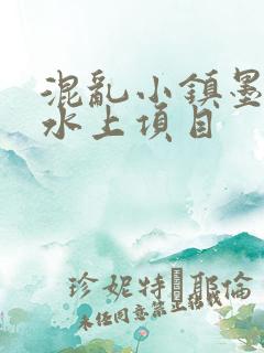 混乱小镇墨池砚水上项目