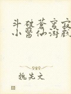 斗破苍穹寂寞的小医仙游戏世界