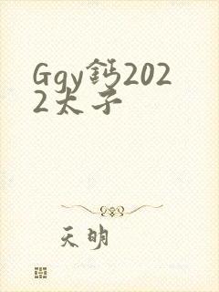 Ggy钙2022太子