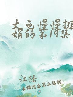 大龟慢慢挺进张娟的第19集