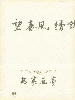 望春风 绣锦