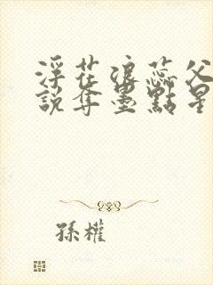 浮花浪蕊父女小说夺墨点星