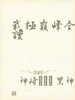 武极巅峰全文阅读