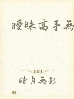 暧昧高手无弹窗
