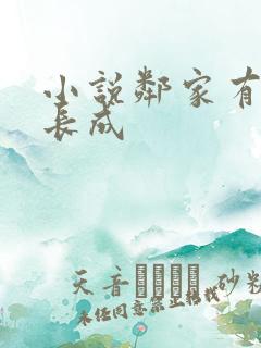 小说邻家有女初长成